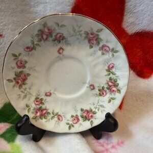 Aynsley Grotto Rose 185 Tea Saucer Bone China